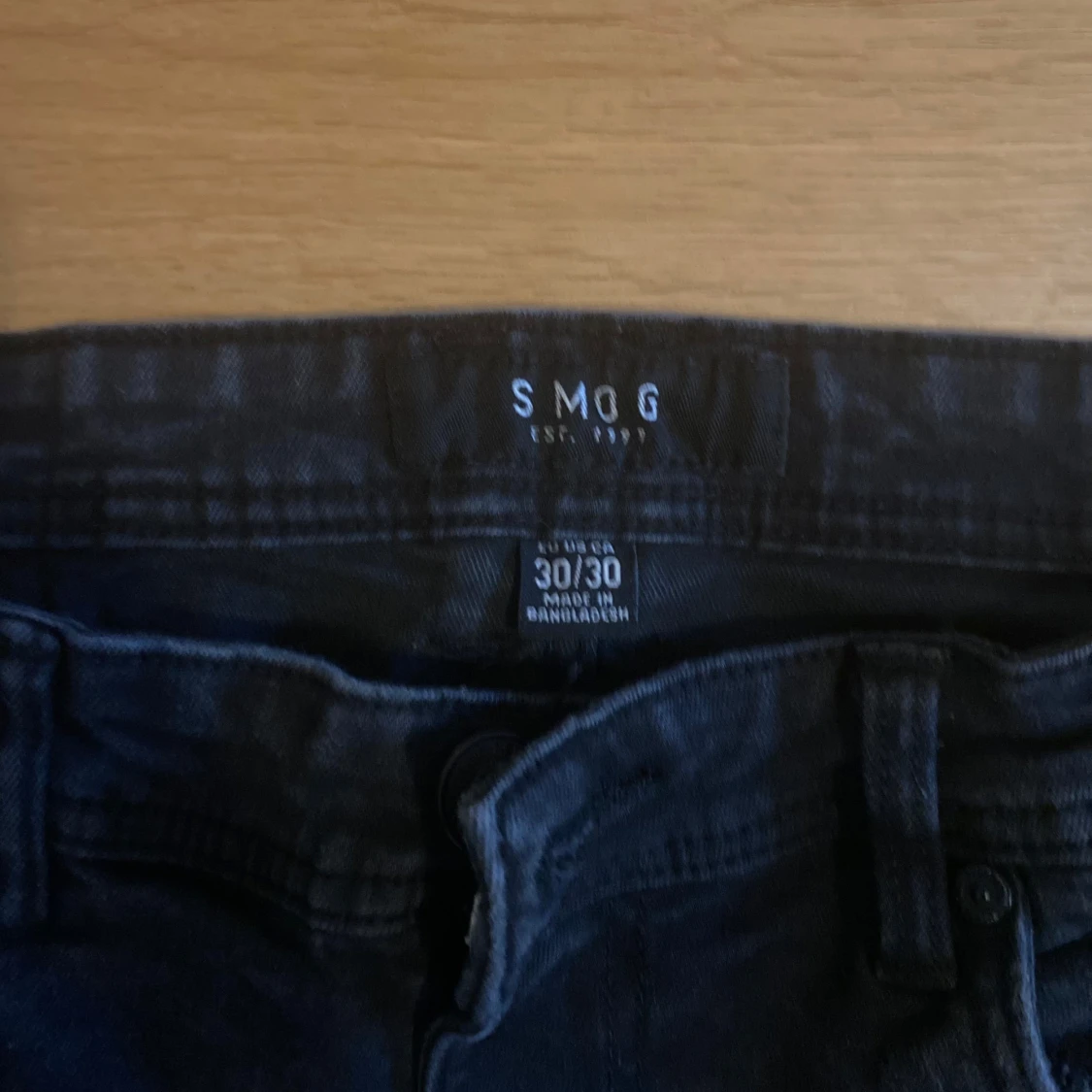 Mörkblå jeans från SMOG - 2