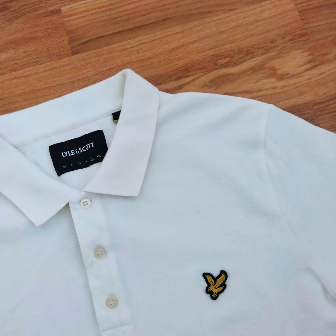 Vit pikétröja från Lyle & Scott - 2