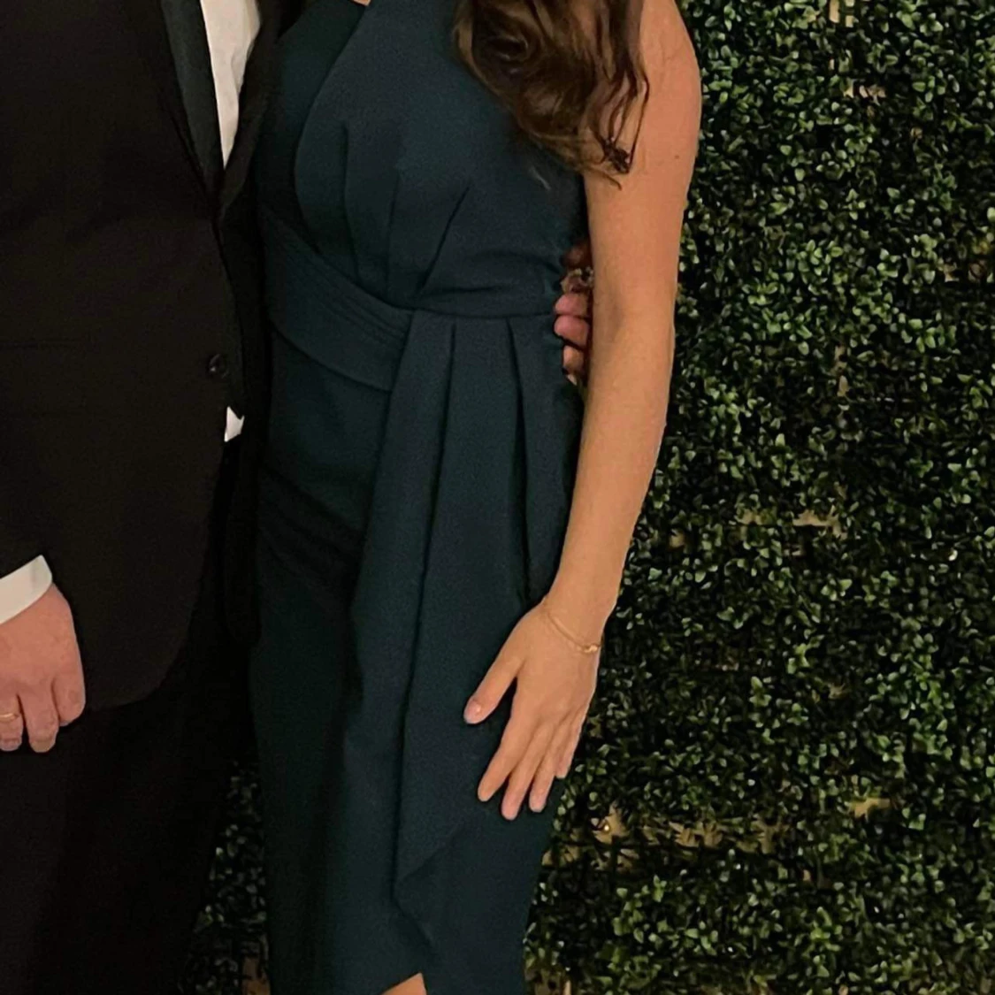 Mörkgrön klänning  - 2