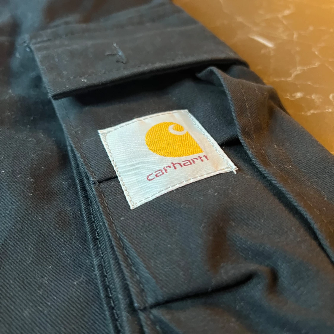 Svarta cargoshorts från Carhartt WIP - 1