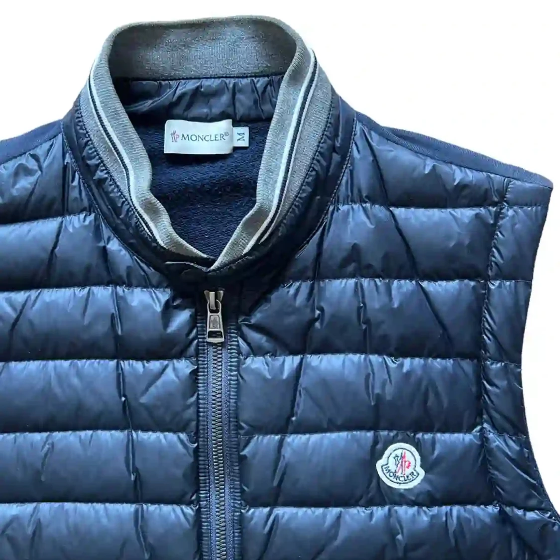 Blå dunväst från Moncler - 1