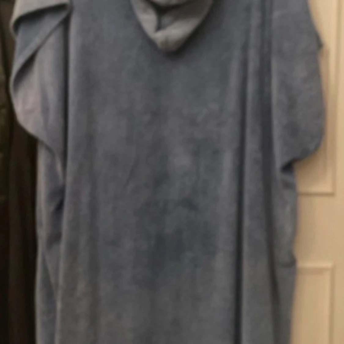 Blå frottéponcho från Finlayson - 1