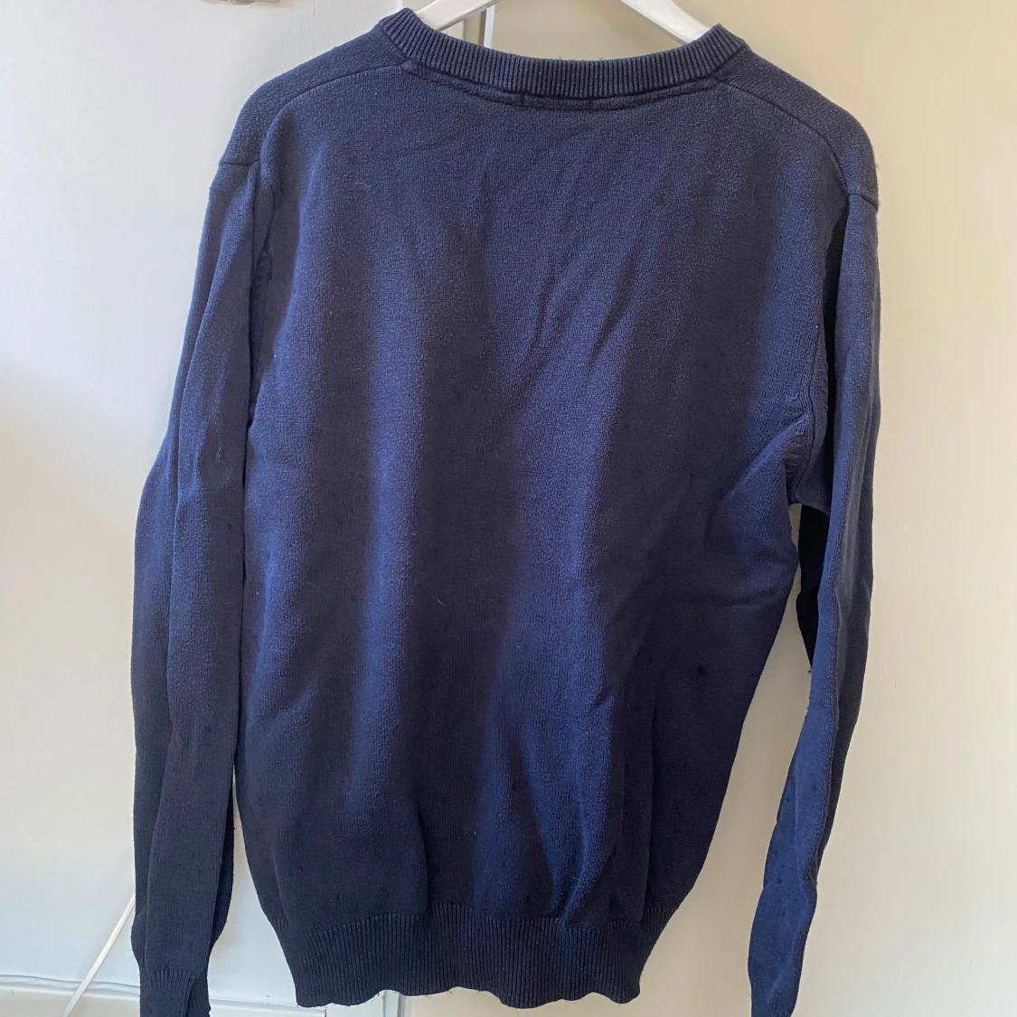 Långärmad stickad tröja - 1