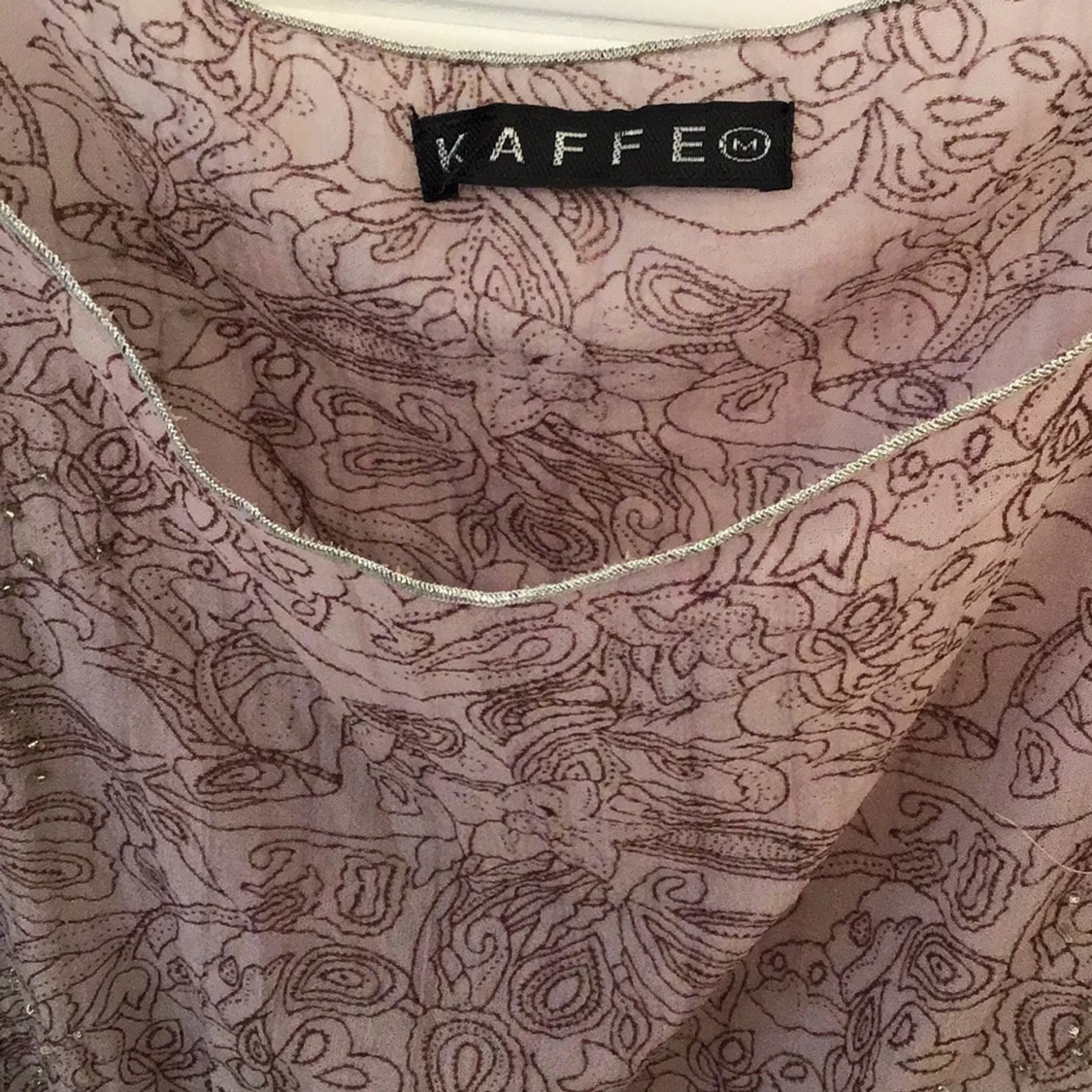 Mönstrad topp från Kaffe - 1