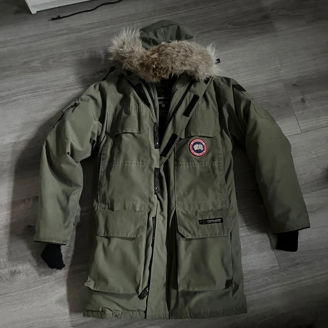 Grön jacka från Canada Goose