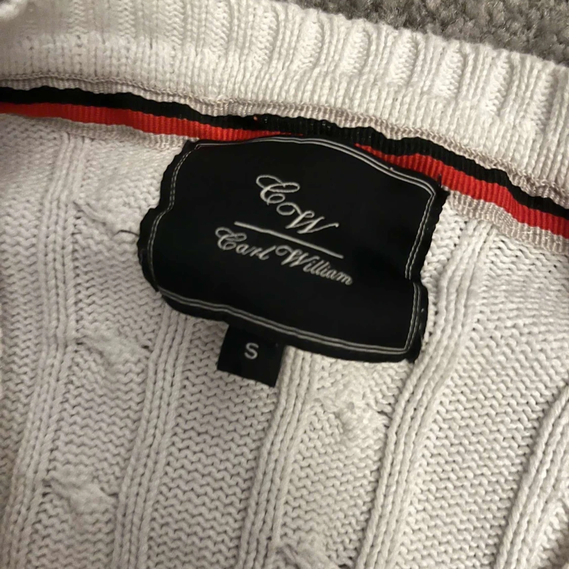 Kabel stickad tröja - 3