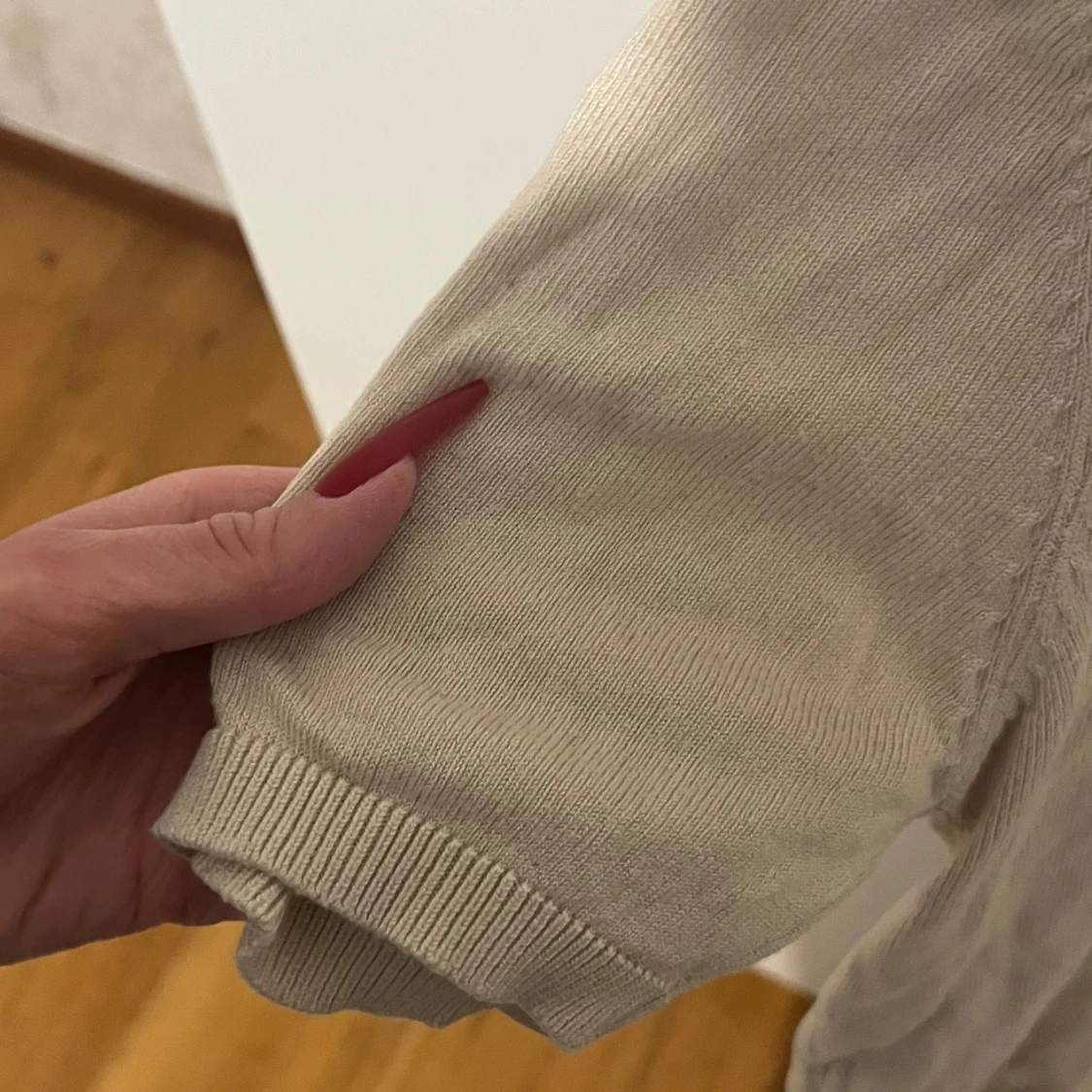 Beige polotröja med kort ärm från MNG - 2