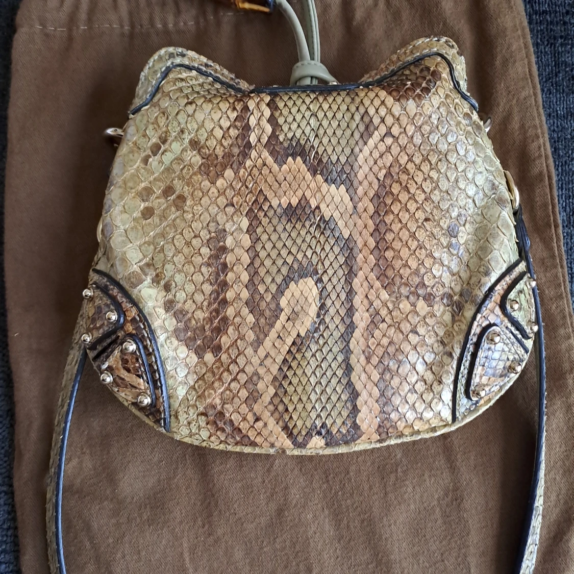 Limited Edition Indy Phyton Gucci väska - 2