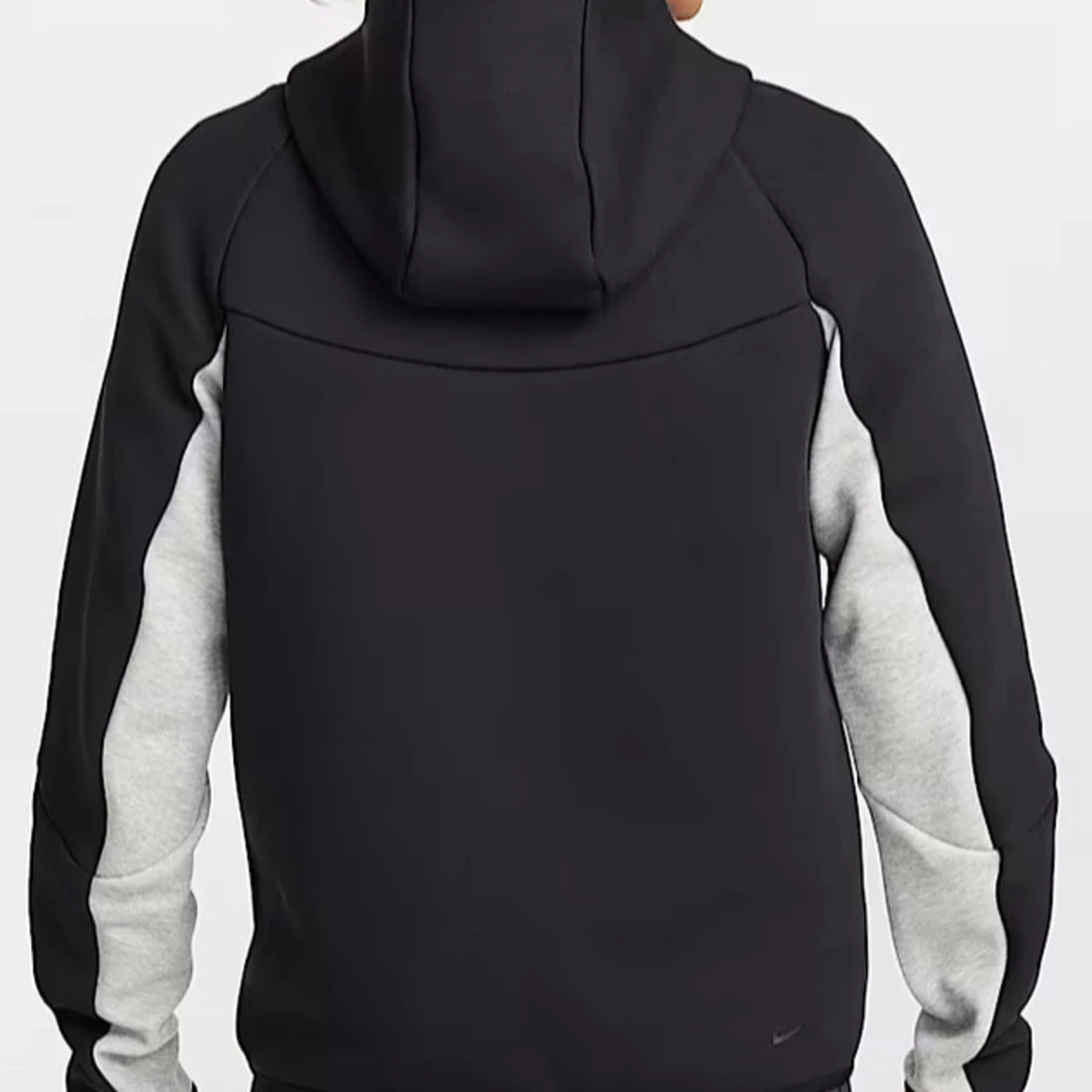 Nike Tech Fleece hoodie svart/grå - 1