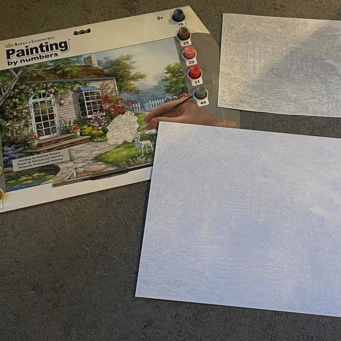 Paint by Numbers målar-pyssel - 4