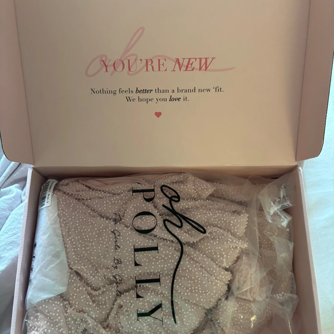 Ljusrosa långklänning från Oh Polly - 2