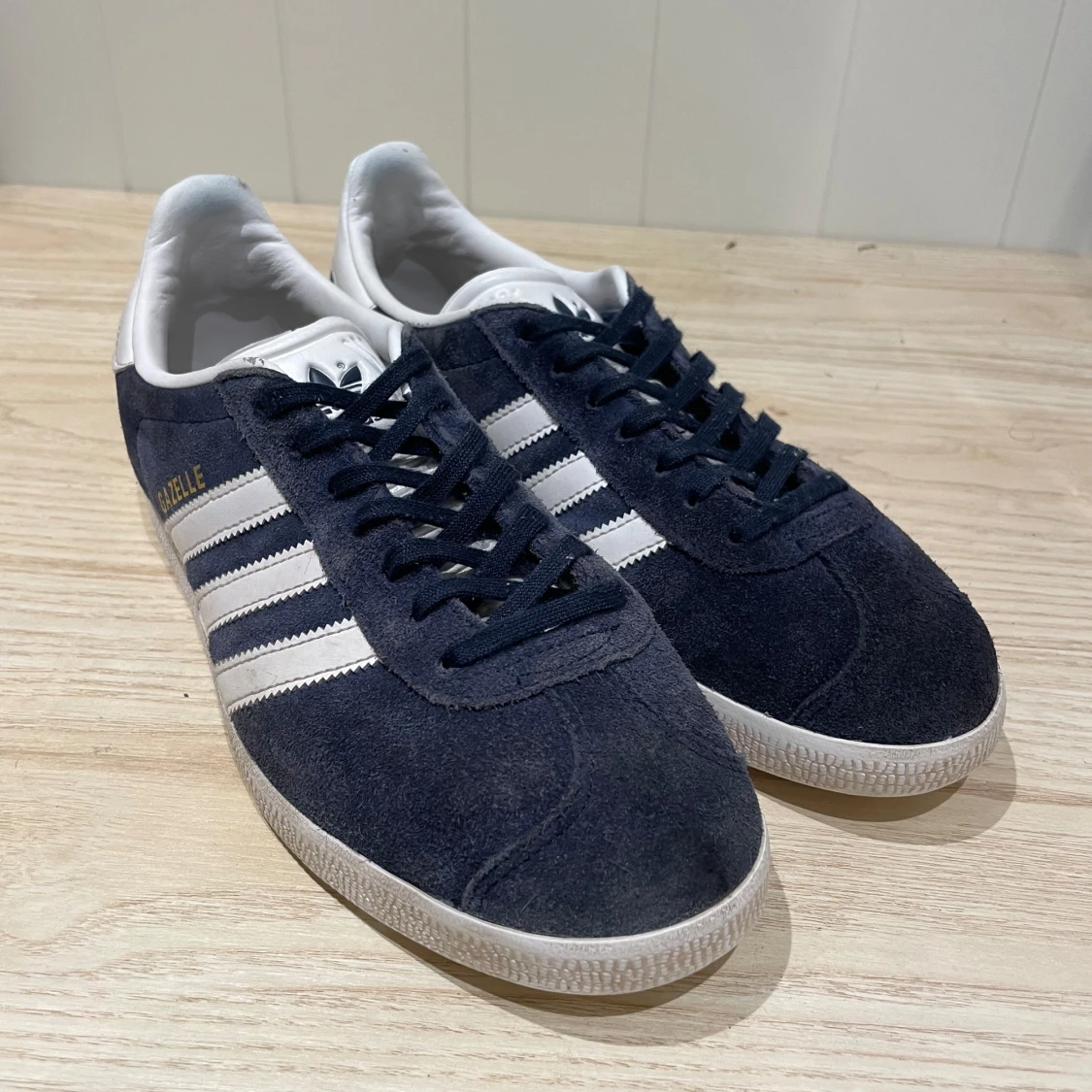 Adidas Gazelle mörkblå mockasneakers - 3