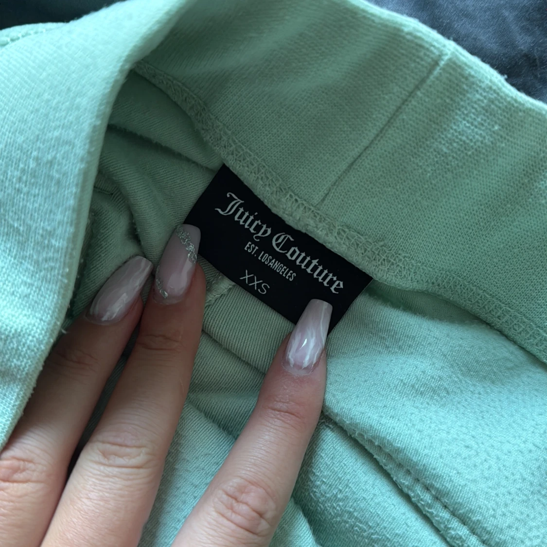 Mintgröna mjukisbyxor Juicy Couture XXS - 2