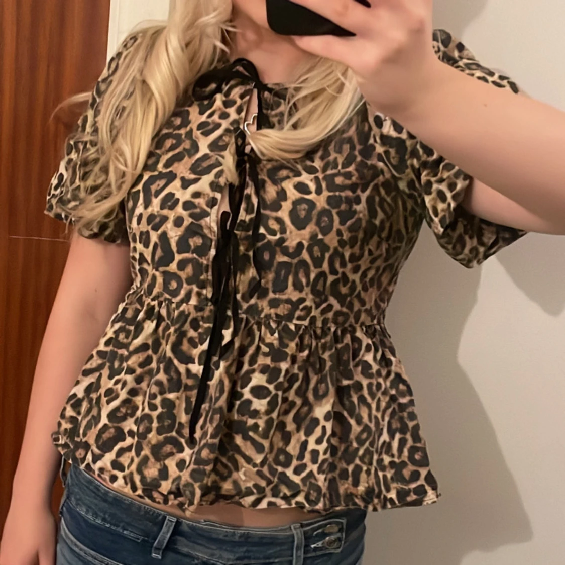 Leopardmönstrad blus❤️ - 1