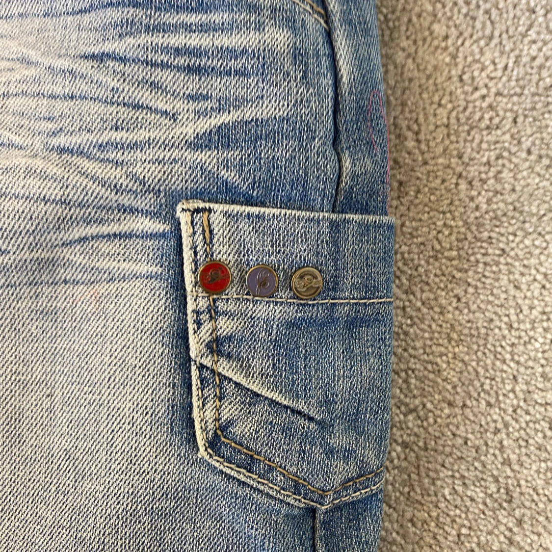 Blå jeanskjol,Y2K - 3