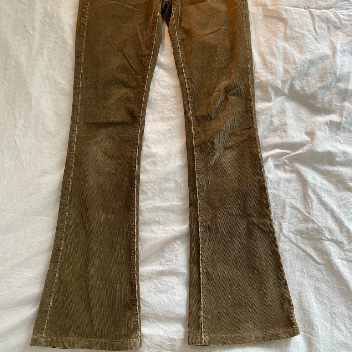 Bootcut manchesterbyxor - 2