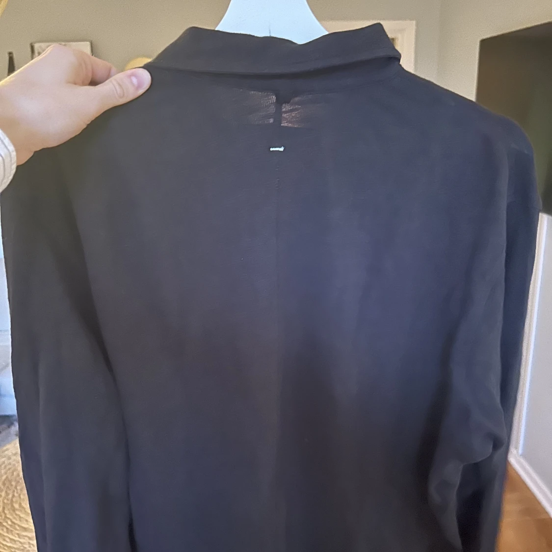 Rag & Bone skjorta svart i bomull nyskick - 90