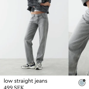 Lågmidjade jeans  - Säljer dessa oanvända jeans från Gina, endast testade. Storlek 32 men passar mig som har 34. Jag är 170🥰pris kan diskuteras vid snabb affär 