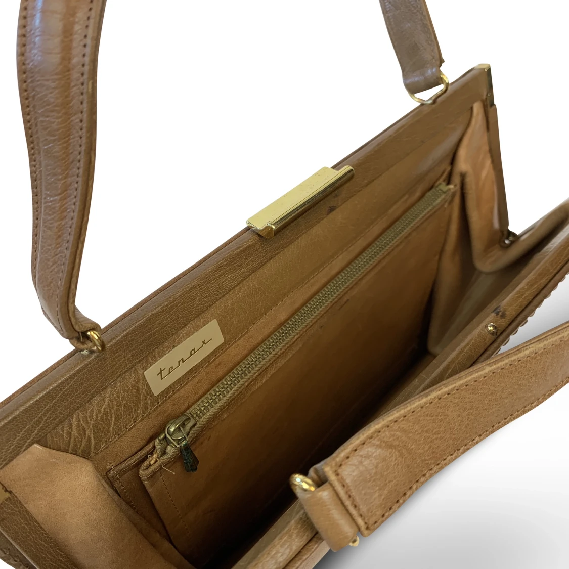 50's Smooth Leather Handbag - 91