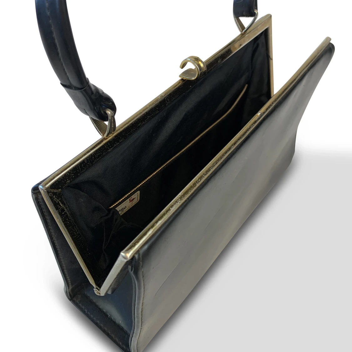 50's Leather Handbag - 91