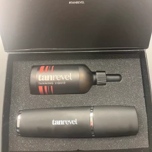 Tanrevel PRO  - Säljer nu min tanrevel PRO som endast är använd 2 gånger. Finns lite mer än hälften kvar i påfyllningen av Tanning liquid. Landsladd, instruktionsbok och tillhörande låda följer med. Pris: 800kr + frakt💞