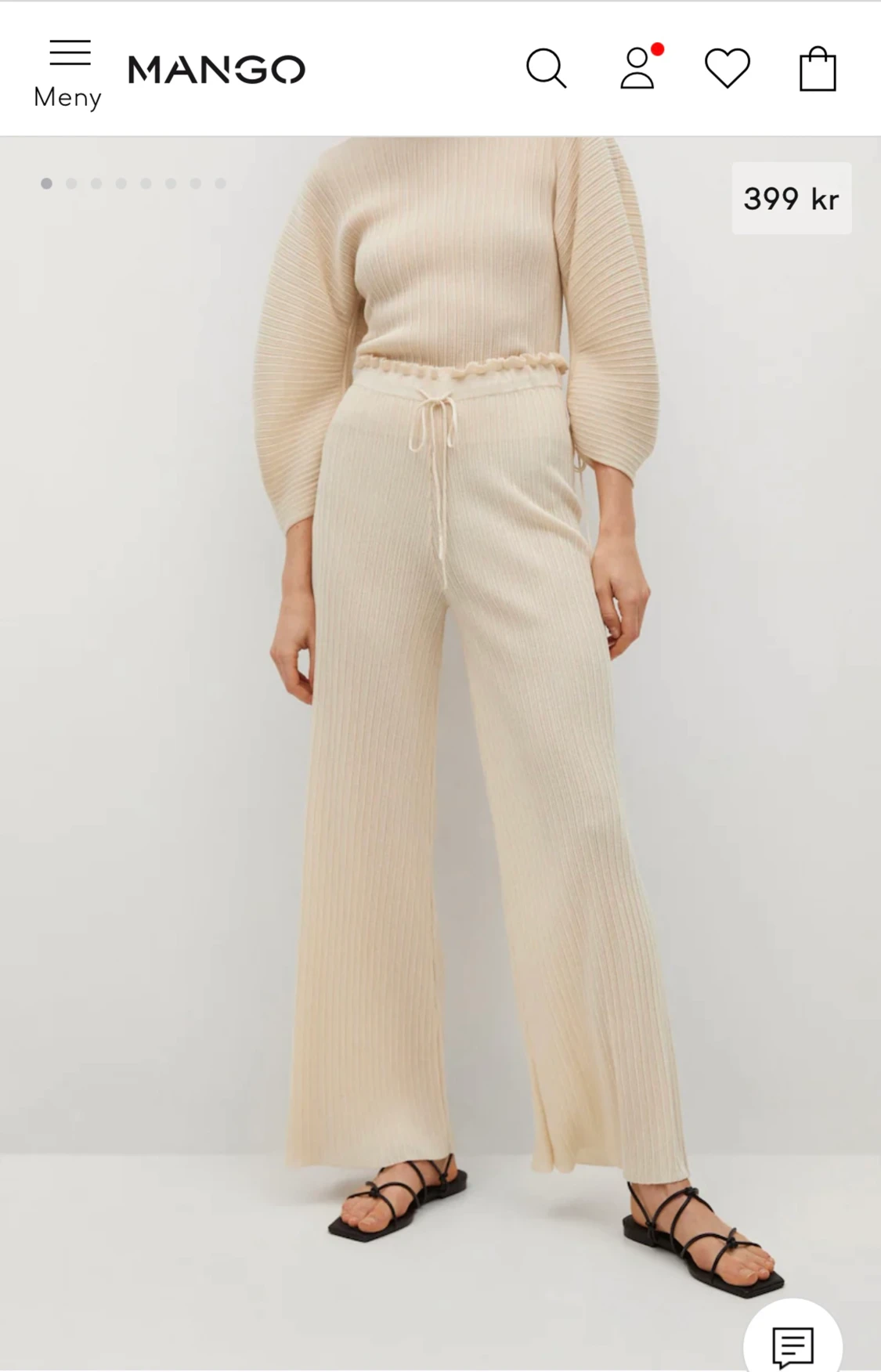 Byxor från Mango oanvända