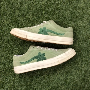 Golf le Fleur Tyler the Creator ”Jade Lime” - Säljer mina Golf le Fleur skor. Skorna är i storlek 41.5, samma innermått som nike 42. Använda men fortfarande mycket liv kvar!