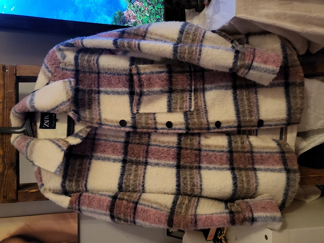 Zara skjortjacka ull S nyskick  - 90