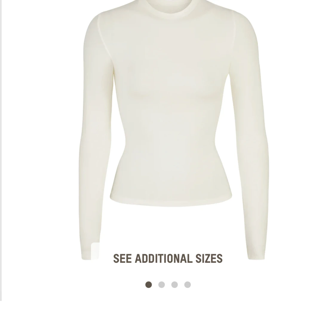 Skims cotton långärmad  - 91