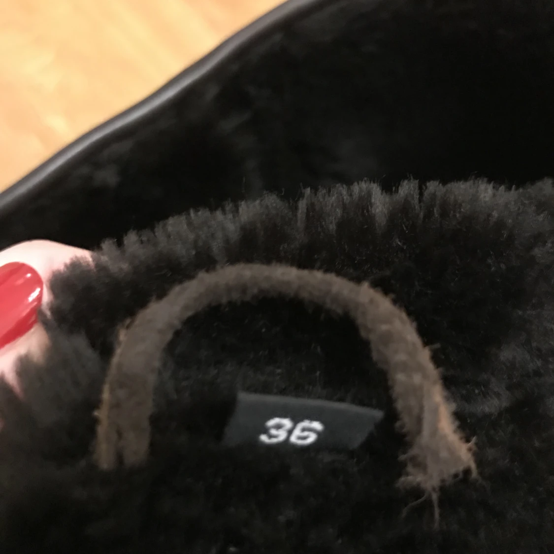 Fodrad läderjacka - 91