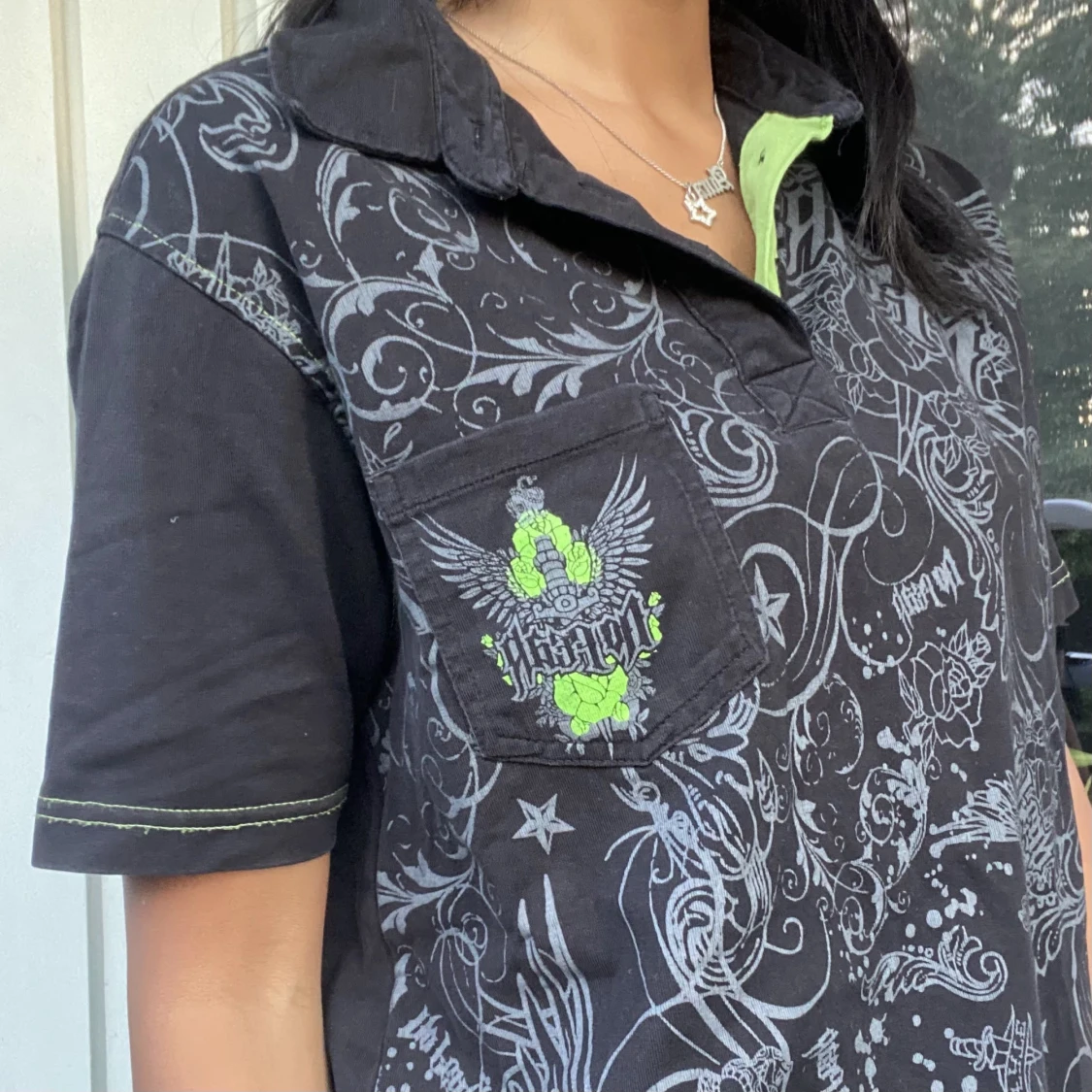 tröja med tryck - 91