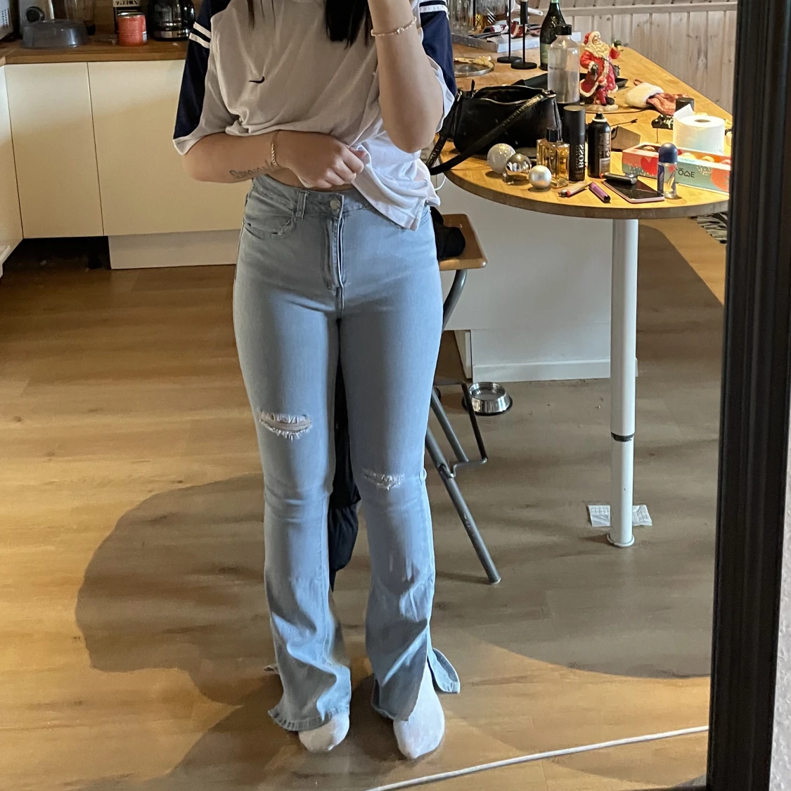 Blå jeans
