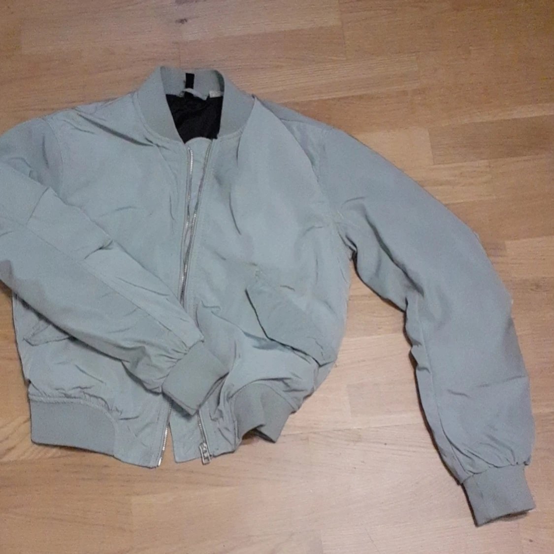 En grön höst/vår jacka