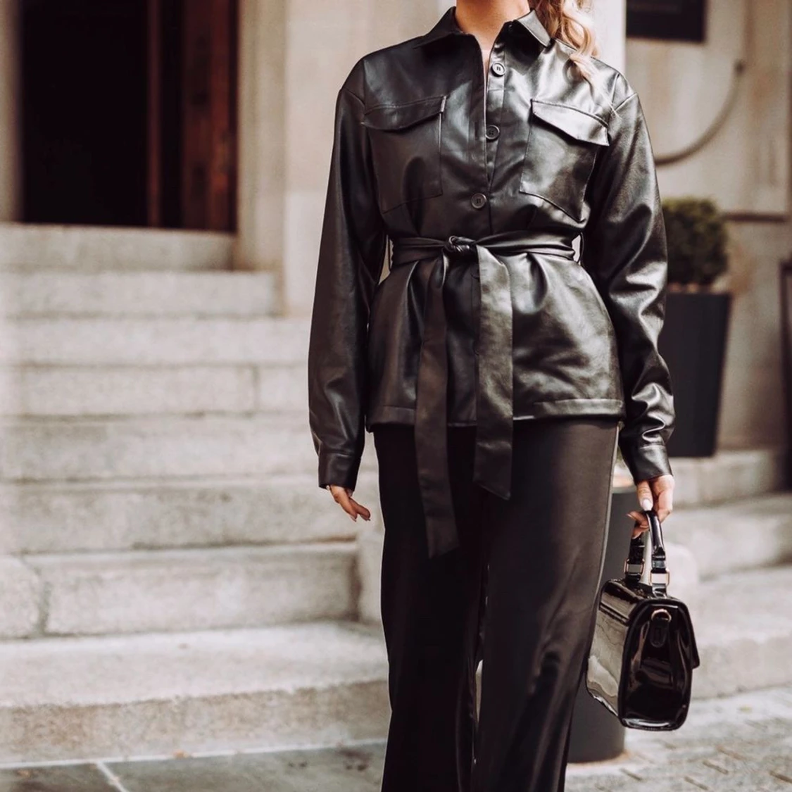 Na-kd belted jacket, Chole B storlek 38