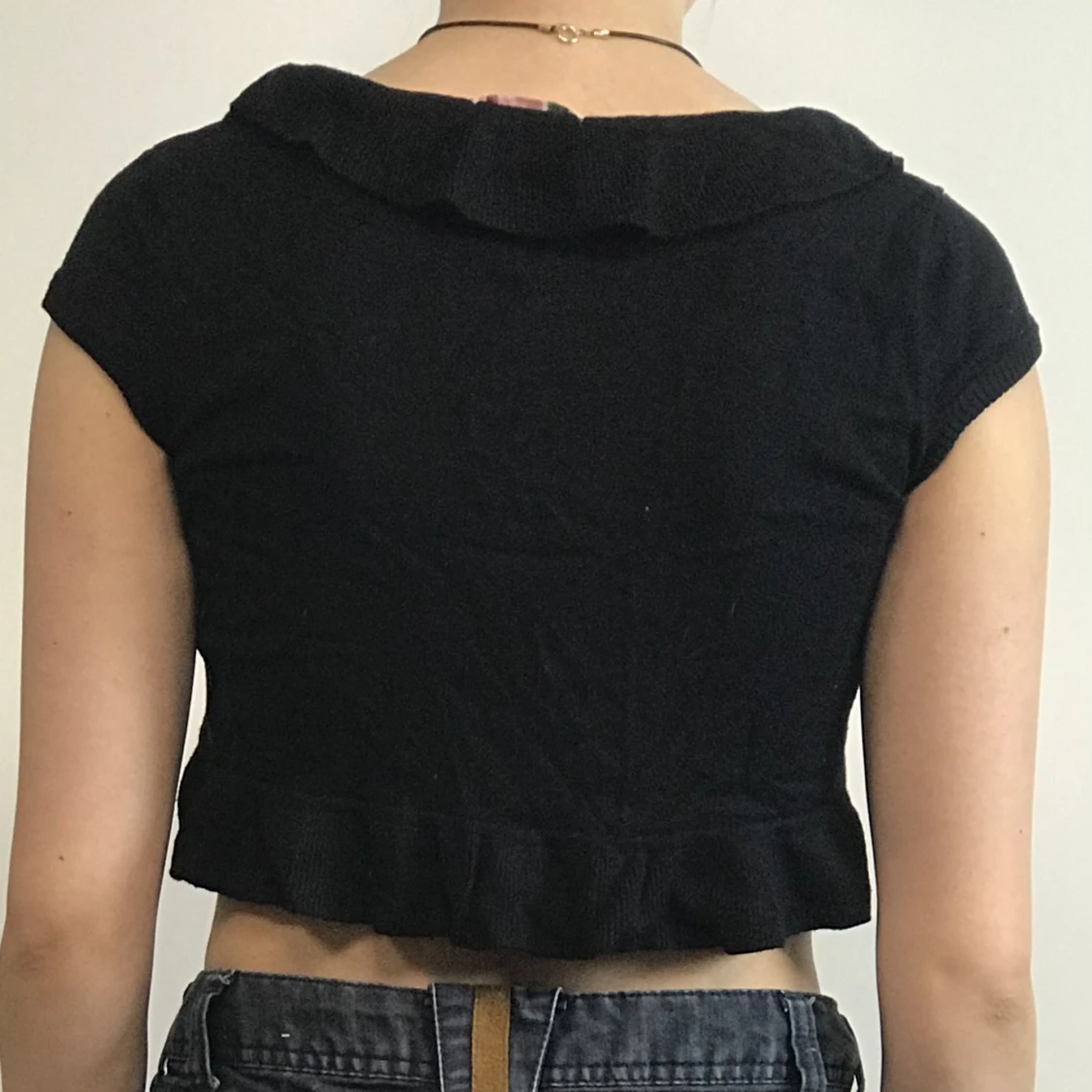 Svart top  - 91