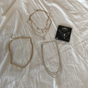 Silver och guld smycken  - Alla har fint skick 