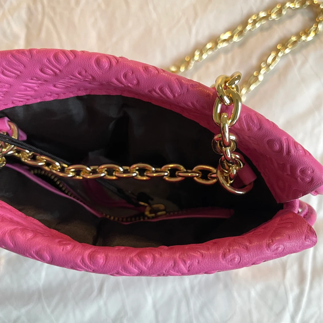 Stand studio Ursula logo bag pink - 90