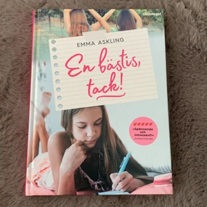 En bästis, tack! - bok - Detta är en bok som ingår i en serie och heter en bästis, tack! Du kan se vad den handlar om på baksidan (bild 2). Den är skriven av Emma Askling och säljs för 40kr + frakt