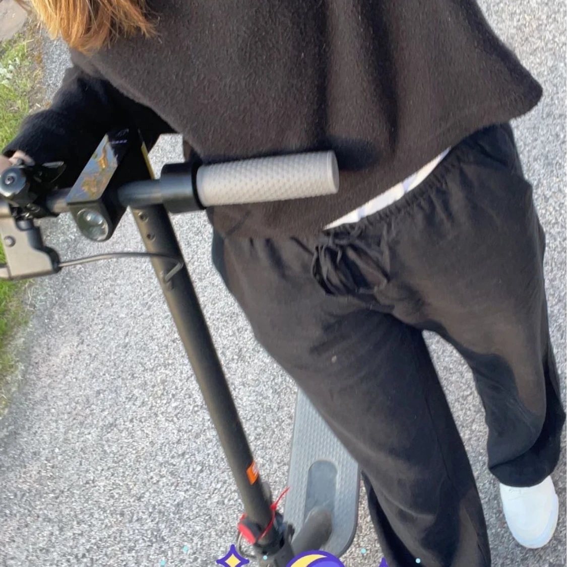 Svarta linne byxor  - 90