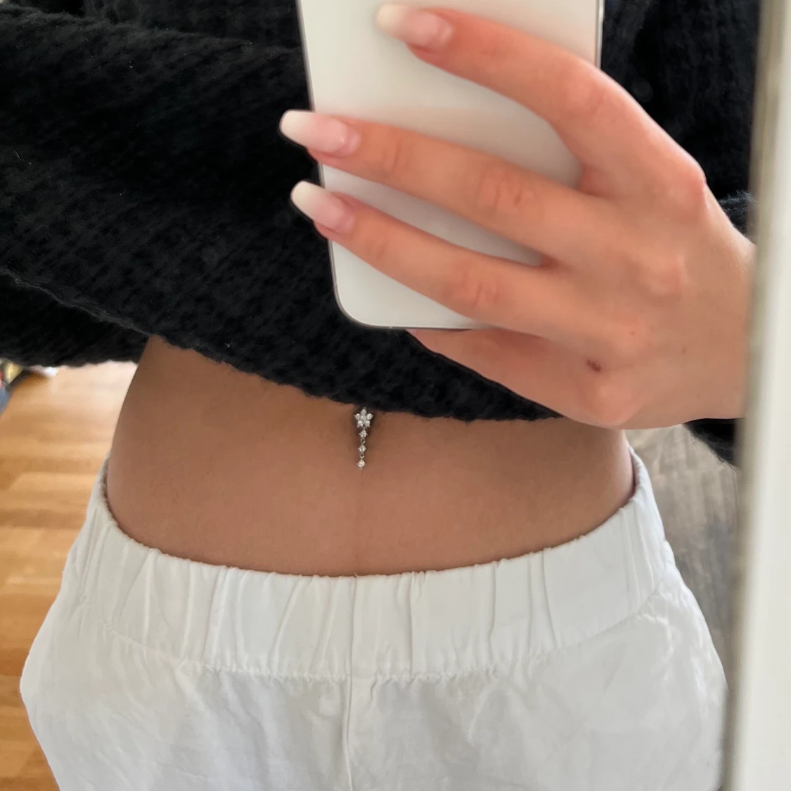 Vita linnebyxor  - 91