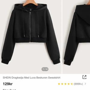 Tröja - Säljer en sån tröja i Svart. I bra skick. Vet inte än hur mycke frakten är så skrev bara in nåt.