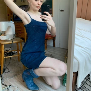 Jeans klänning  - Jeansklänning 