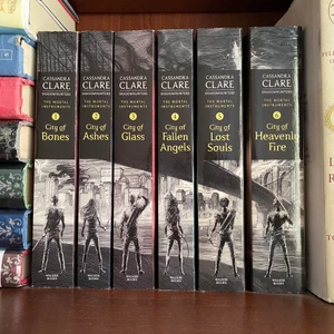 The Mortal Instruments - The Mortal instrument series: Hela series: 300kr + 99kr frakt Enstaka bok: 50kr/st + 57kr frakt  Språk: Engelska Skick: Nyskick