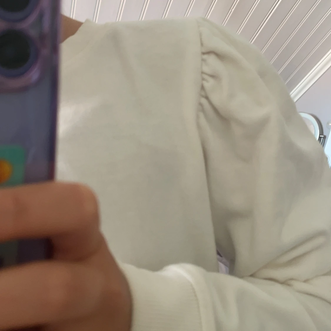 Vit puffarnas tröja Kappahl  - 91