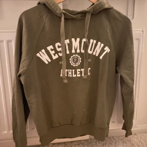 Hoodie - Säljer nu en jättesnygg grön hoodie från Gina tricot❤️