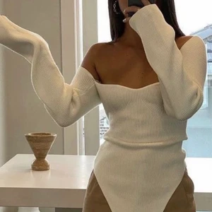 Tröja - Ribbad tröja🤍