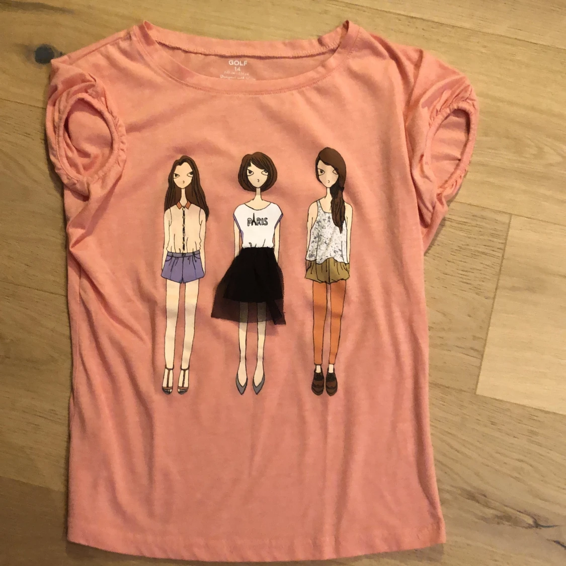 Rosa tröja storlek 12år