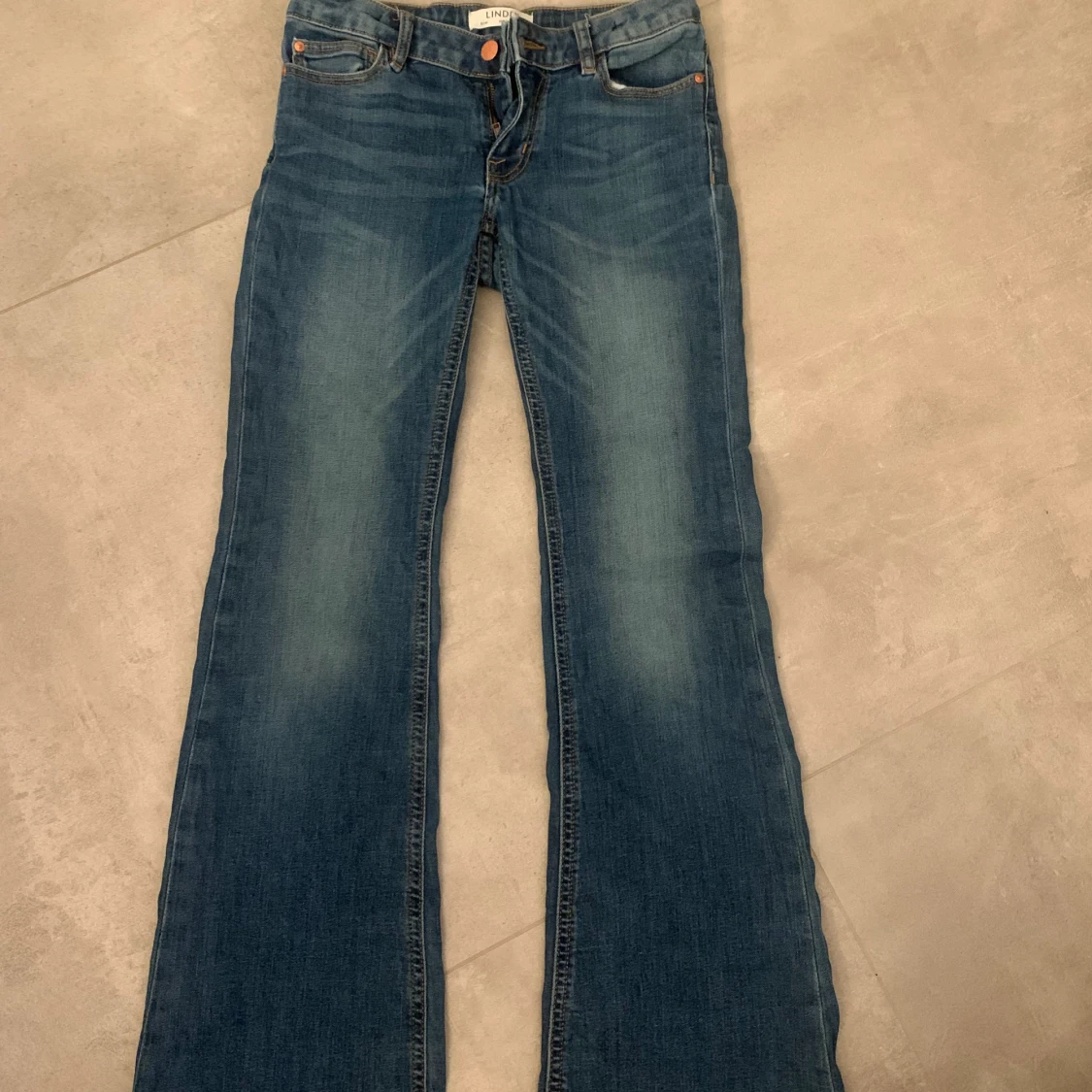 Lågmidjade jeans