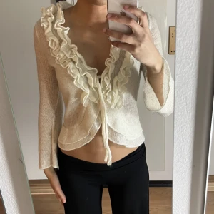 Stickad kofta - Bra skick Jättefin 