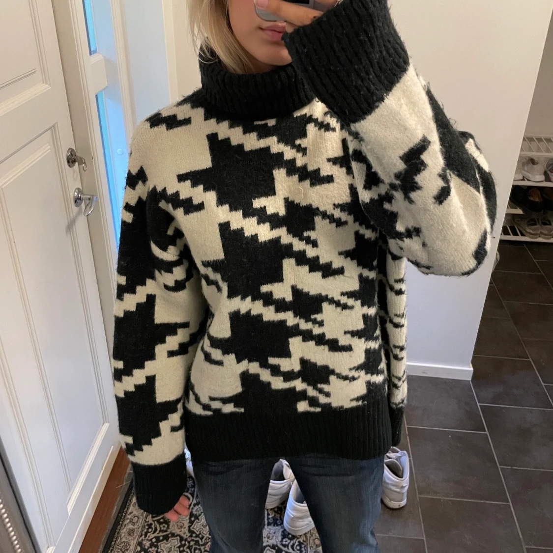 Cool stickad tröja💕